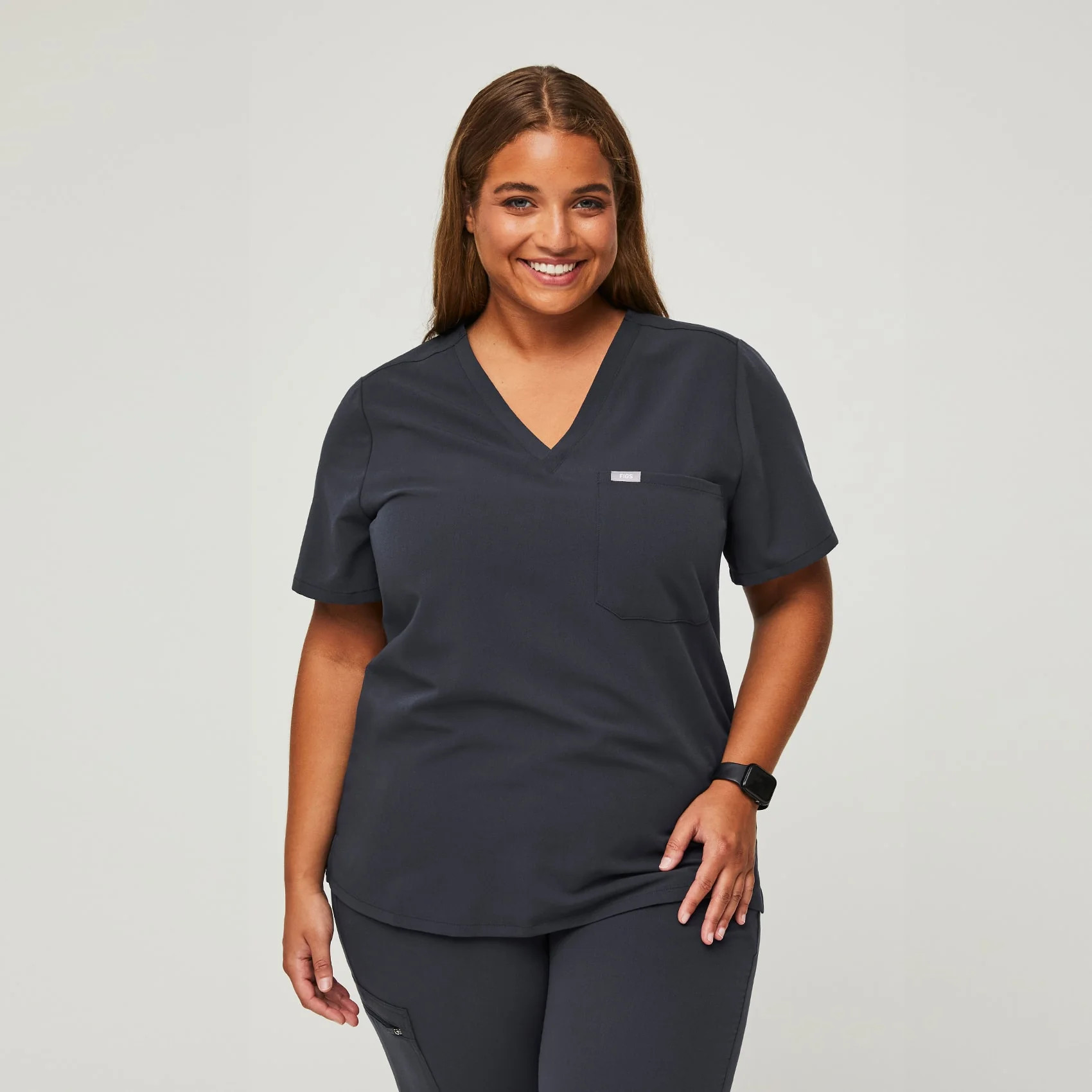 Women's Catarina One-Pocket Scrub Top - Night Sky · FIGS | FIGS