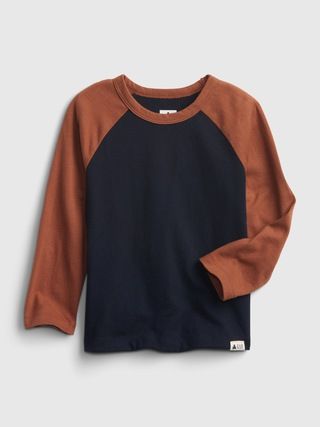 Toddler 100% Organic Cotton Mix and Match Colorblock T-Shirt | Gap (US)