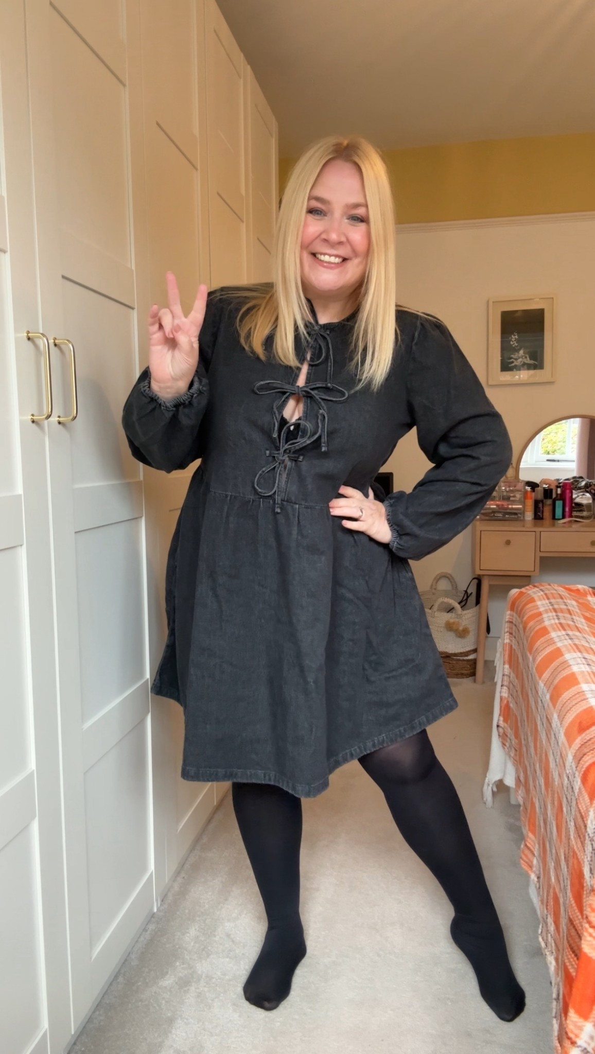 Curvy black denim Nobody's Child Dress

#LTKautumn #LTKcurves #LTKplussize