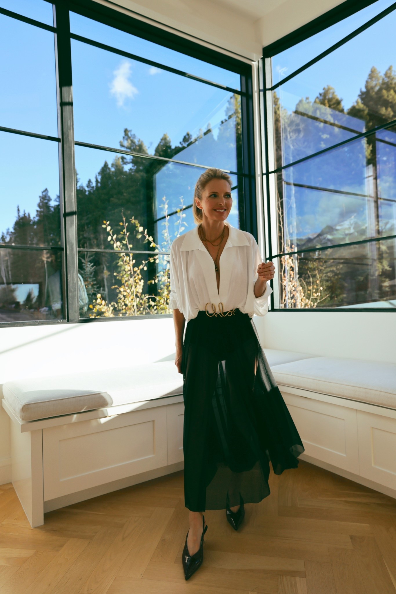 On the Spring 2026 runways, sheer fabrics were everywhere—but not in the overtly revealing, unwearable way you might expect. 

I recently gave the trend a try with this sheer skirt, and while it definitely stirred up some strong opinions on social… I personally love it. It feels feminine, sexy, and surprisingly chic. The kind of outfit that gives you a reason to get out of your comfort zone. It’s the perfect example of how trying something new (even polarizing!) can feel empowering and fun.

#LTKSeasonal #LTKOver40