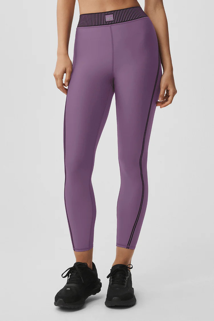 Airlift High-Waist 7/8 Line Up Legging | Alo Yoga (US)