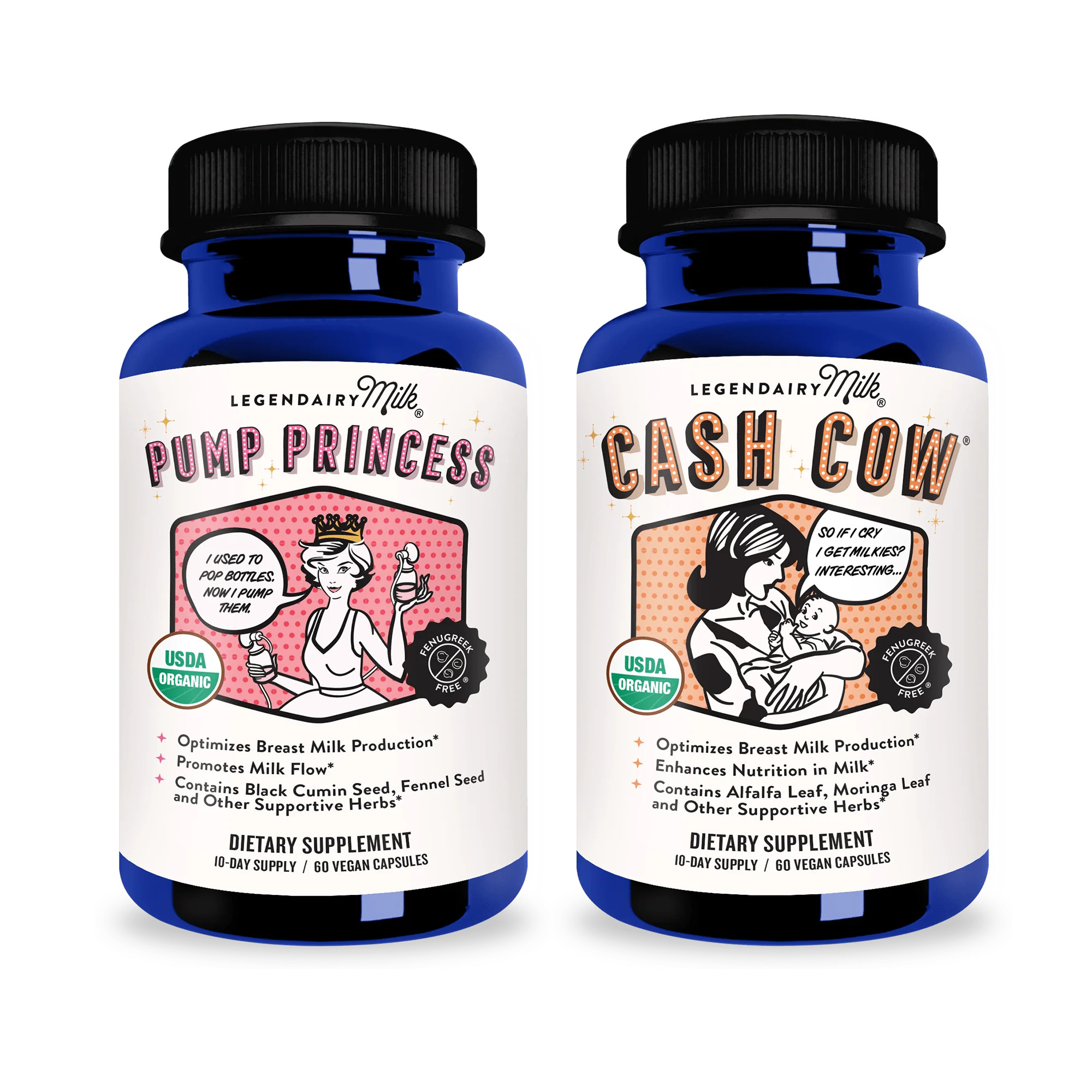 Lactation Supplement Bundle for Milk Enrichment | Legendairy Milk | Legendairy Milk