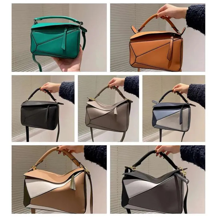 10A Designer Bag Genuine Leather Handbag Shoulder Bucket Woman Bags Puzzle Clutch Totes Crossbody... | DHGate