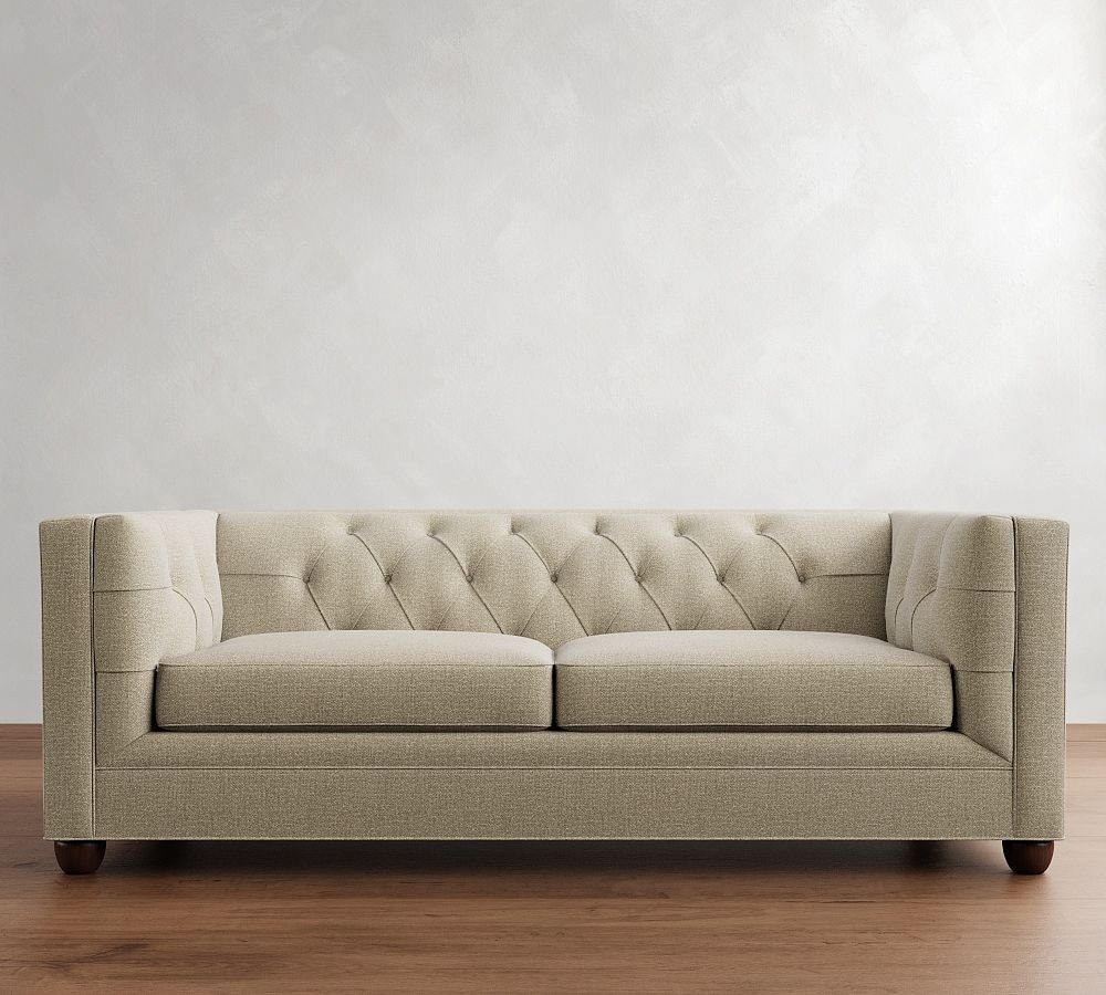 Chesterfield Square Arm Sleeper Sofa (84") | Pottery Barn (US)