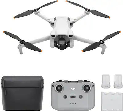 DJI - Mini 3 Fly More Combo Drone with Remote Control - Gray | Best Buy U.S.