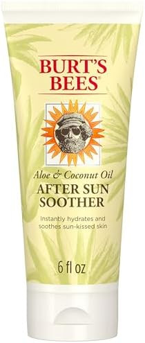 Burt's Bees After Sun Lotion with Hydrating Aloe Vera and Coconut Oil, Replenish and Recondition ... | Amazon (US)