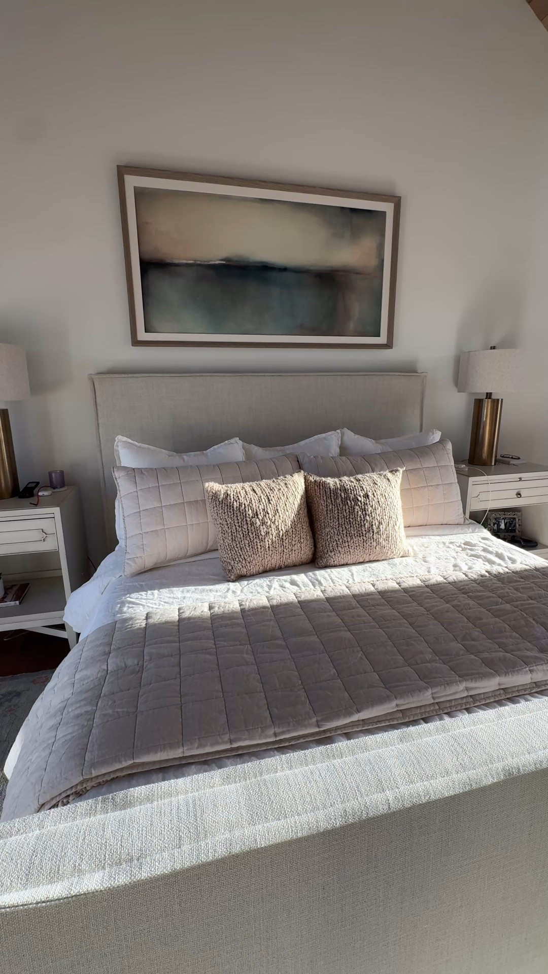 My cozy bedroom! Neutral bedroom, neutral bedding, bedding, cozy bedding 

#LTKHome