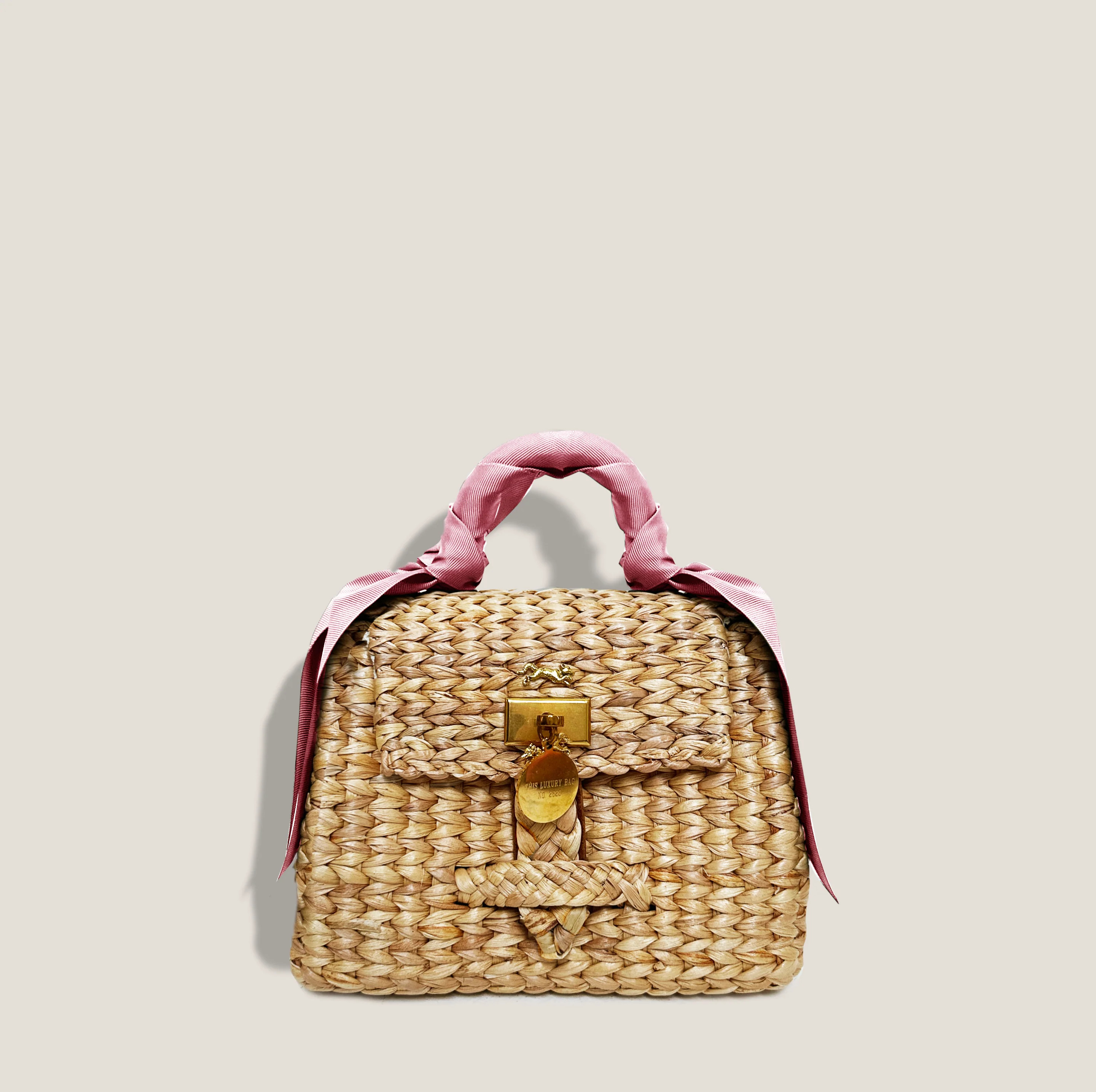 MME. CARLTON STRAW  PETITE - ROSE | MME.MINK