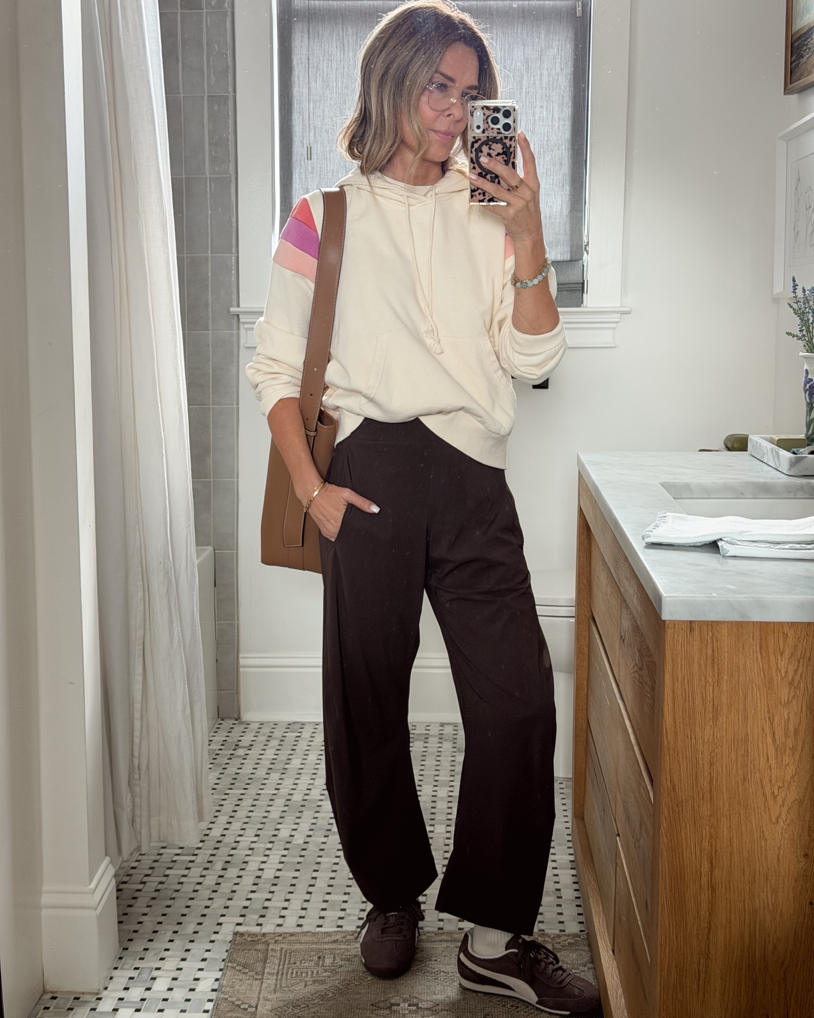 I’m 5’6”
-cozy soft hoodie! Sz I sized up to Medium 
-Are these pants worth it? 100% YES! 
-puma sneakers have a wide toe box & comfortable! 
-Tote bag code Tammy25


#LTKgrwm #LTKdayinmylife #LTKootd