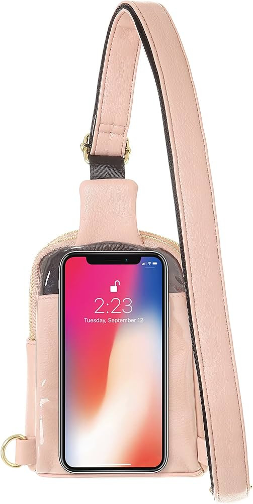 INICAT Small Crossbody Sling Bags for Women Vegan Leather Cell Phone Purse Fanny Packs for Women ... | Amazon (US)