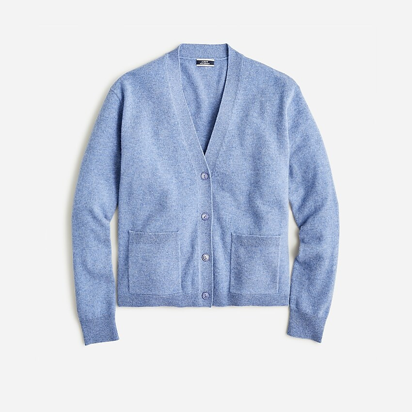 Cashmere patch-pocket cardigan sweater | J. Crew US