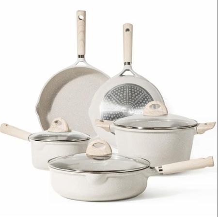 This popular Carote nonstick pot and pans set is on FLASH SALE at just $65 (reg. $240)! That's a savings of $175! Insane deal!! 

#LTKhome #LTKfindsunder100 #LTKsalealert