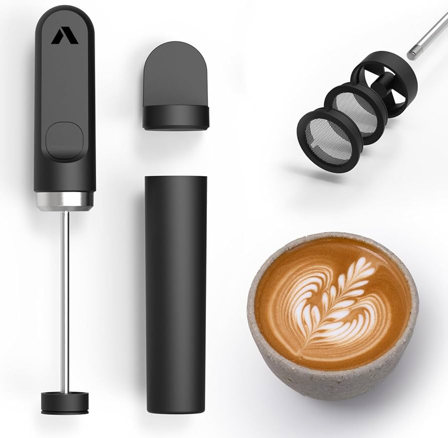 Subminimal Milk Foamer - NanoFoamer V2 Handheld Milk Frother | NEW Edition | Rechargeable, Dual-S... | Amazon (US)