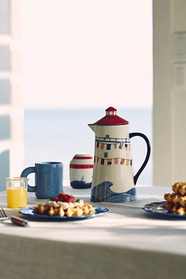 Maritime Lighthouse Pitcher | Anthropologie (US)
