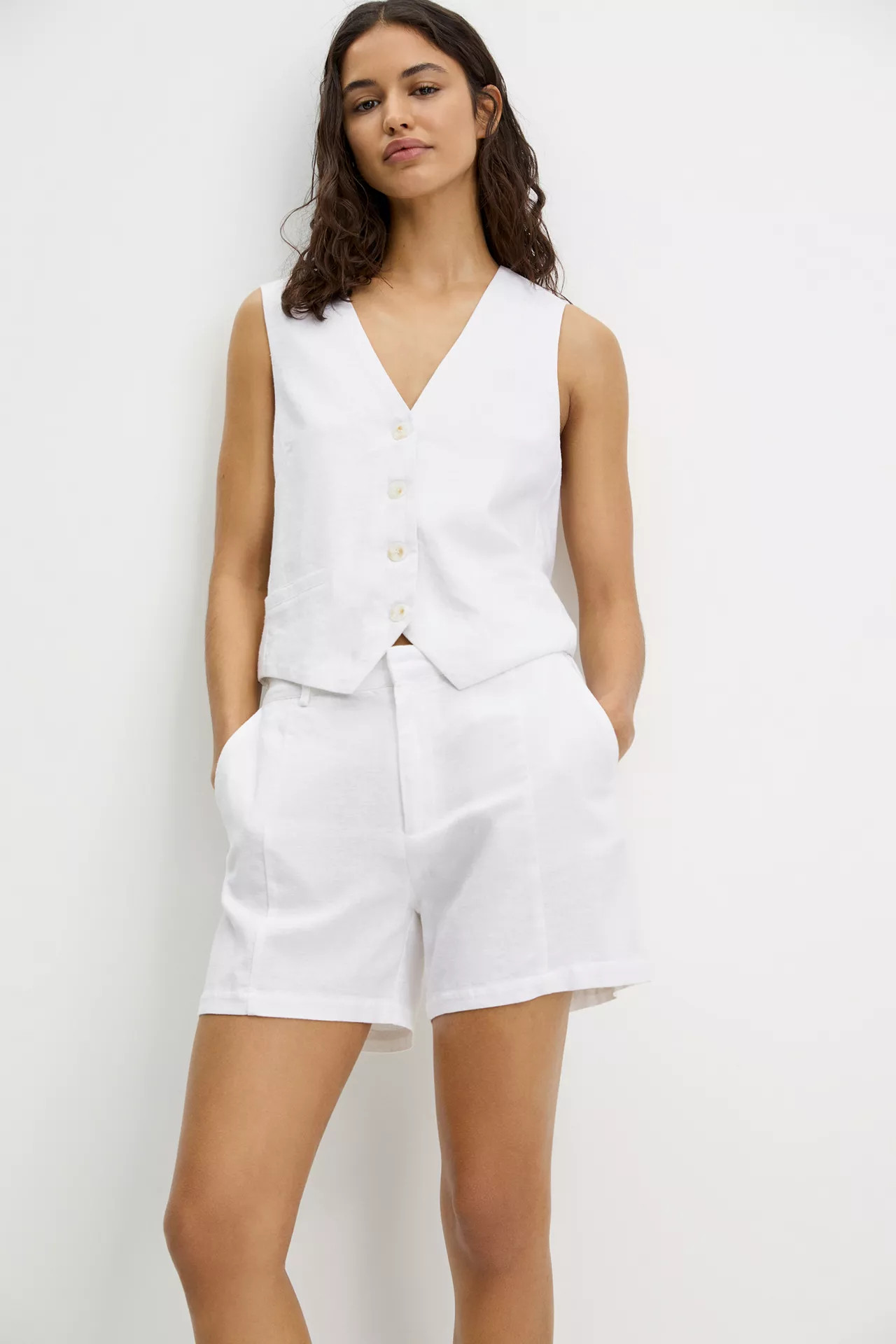 Rustic waistcoat | PULL and BEAR UK