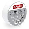 XFasten Double Sided Carpet Tape for Area Rugs, Residue-Free, 2-Inch x 30 Yards; Wood Safe 2 Face... | Amazon (US)