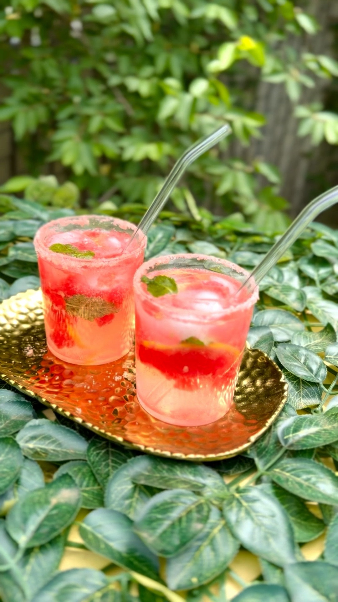 Alcohol-Free Mojitos
Kick off your summer vibes with a refreshing alcohol-free mojito! This drink is super easy to whip up and oh-so-refreshing.

Ingredients:
- Chopped watermelon 
- Fresh mint leaves 
- Lime slices 
- Ice cubes 
- Sprite 

Just muddle the mint with lime, add the watermelon, ice, and top it off with Sprite. Stir and enjoy the blissful burst of flavor! 🍹✨ #drink #mocktail #hosting #drink #summerdrink #bbq #appetizer #snack #recipe #mocktaildrink

#LTKmomlife #LTKSeasonal #LTKfoodie