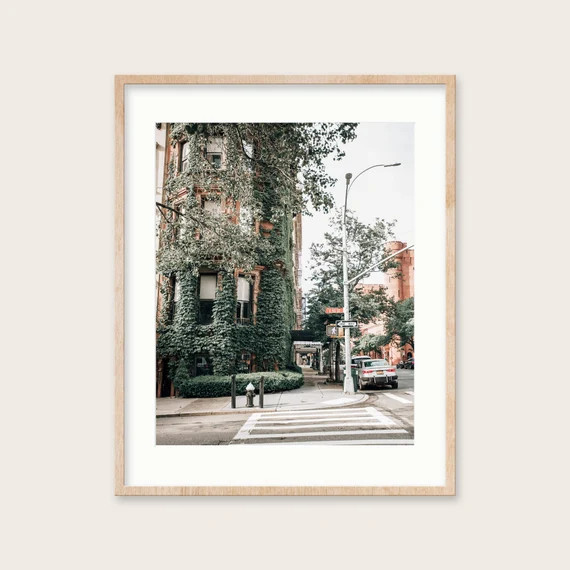 9. Ivy Corner Uptown Ivy Covered Building Uptown Manhattan | Etsy | Etsy (US)