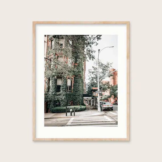 9. [Ivy Corner Uptown] Ivy Covered Building Uptown Manhattan New York City Print | Etsy (US)