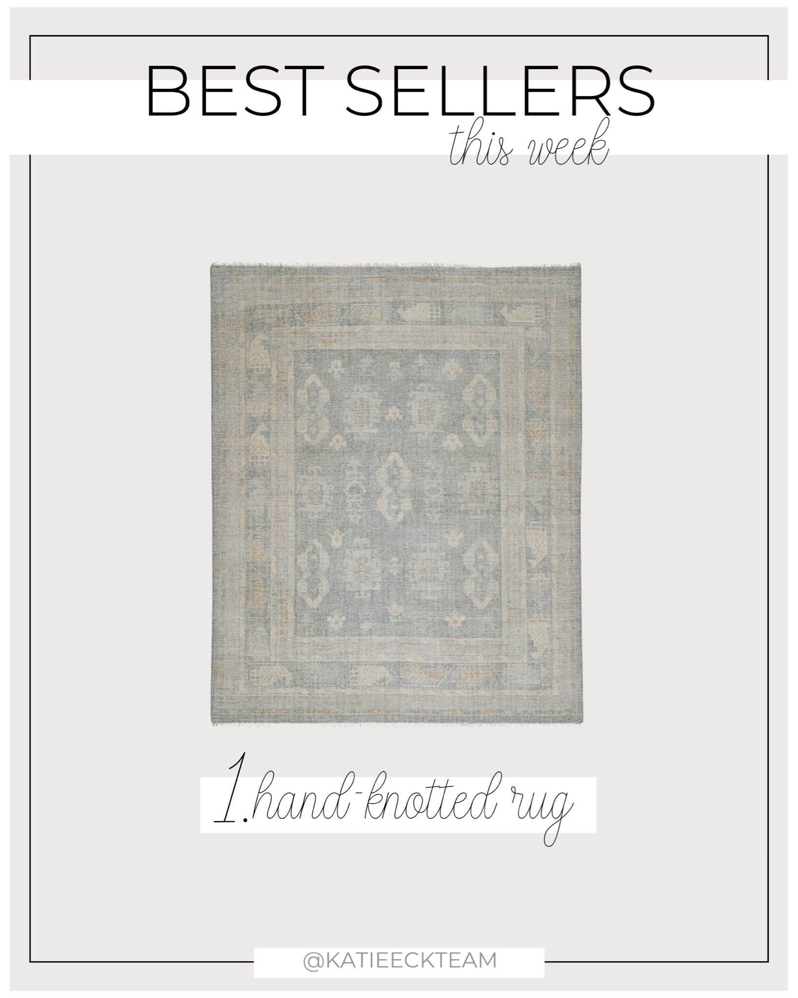 Best Seller this week!

Roslin hand-knotted wool rug, bedroom, living room, kitchen, home decor, modern farmhouse, plush rug, McGee and co, pottery barn, target 

#LTKunder100 #LTKunder50 #LTKhome