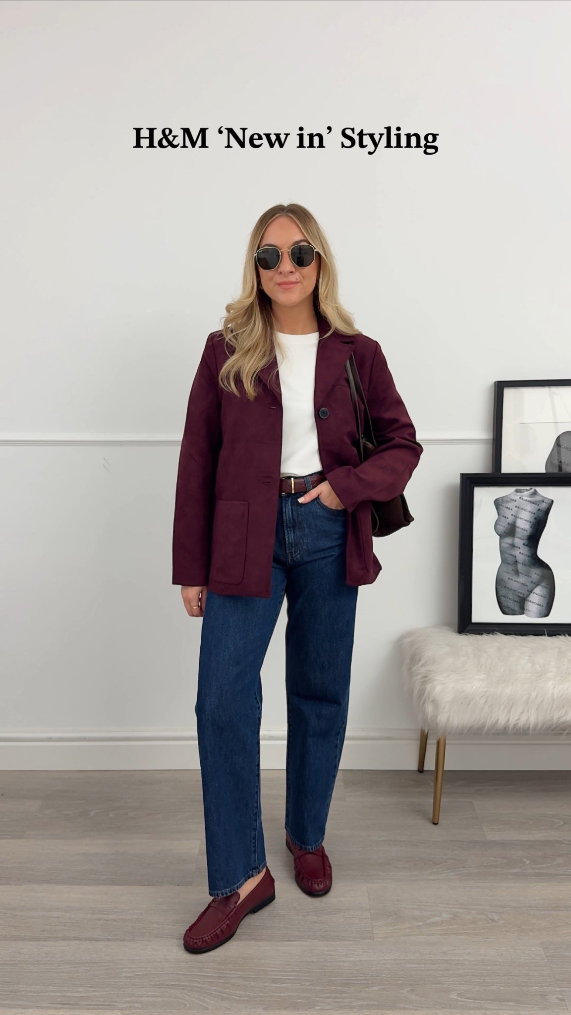 I wear XS in the faux suede blazer
24w 29 leg in the jeans (size down on the waist)
The loafers are true to size
The brown suede bag is linked in my NEXT highlight on my instagram xx

#LTKautumn #LTKworkwear #LTKjeans