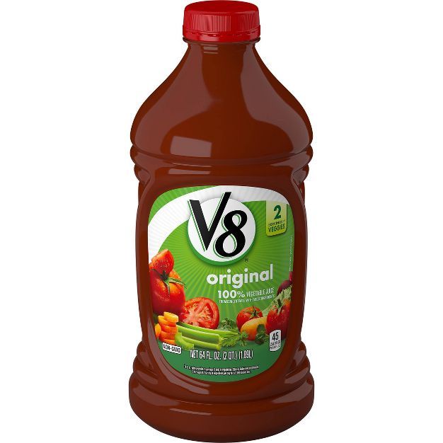 V8 Original 100% Vegetable Juice - 64 fl oz Bottle | Target