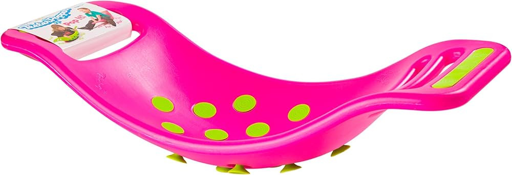 Fat Brain Toys Teeter Popper, Indoor Toddler Sensory Toys for Ages 3 and Up, Pink | Amazon (US)