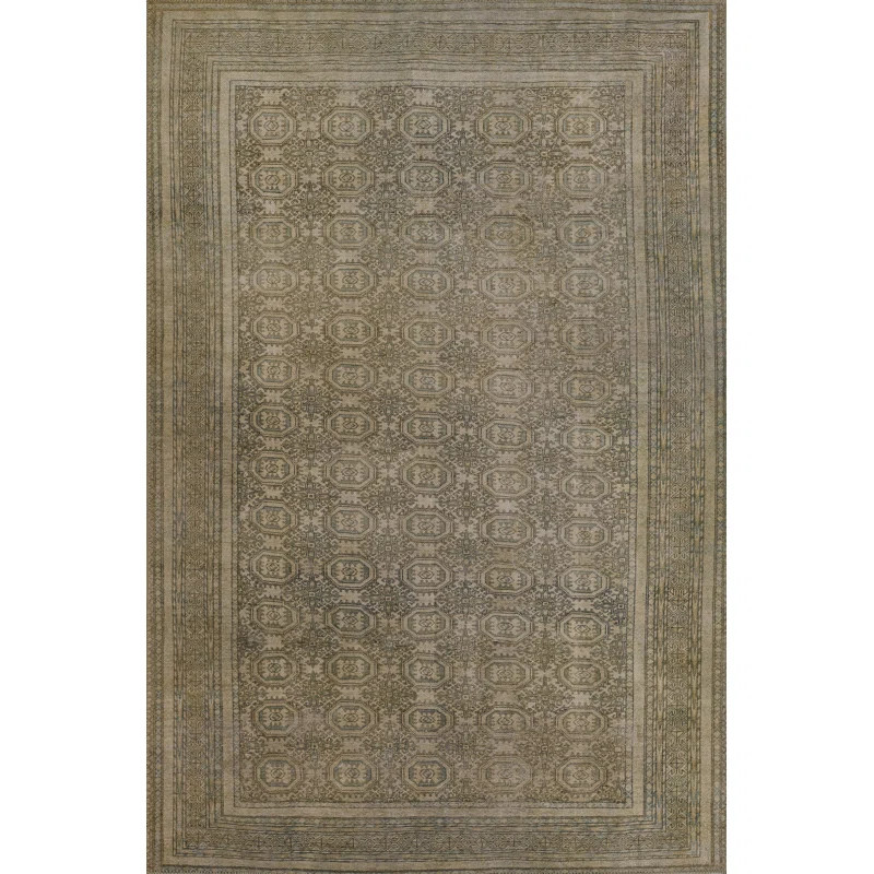 Erin Gates by Momeni Dorset Warren Polyester Green Area Rug | Wayfair North America