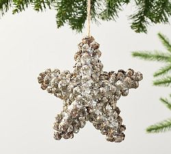 Pinecone Star Ornament | Pottery Barn (US)