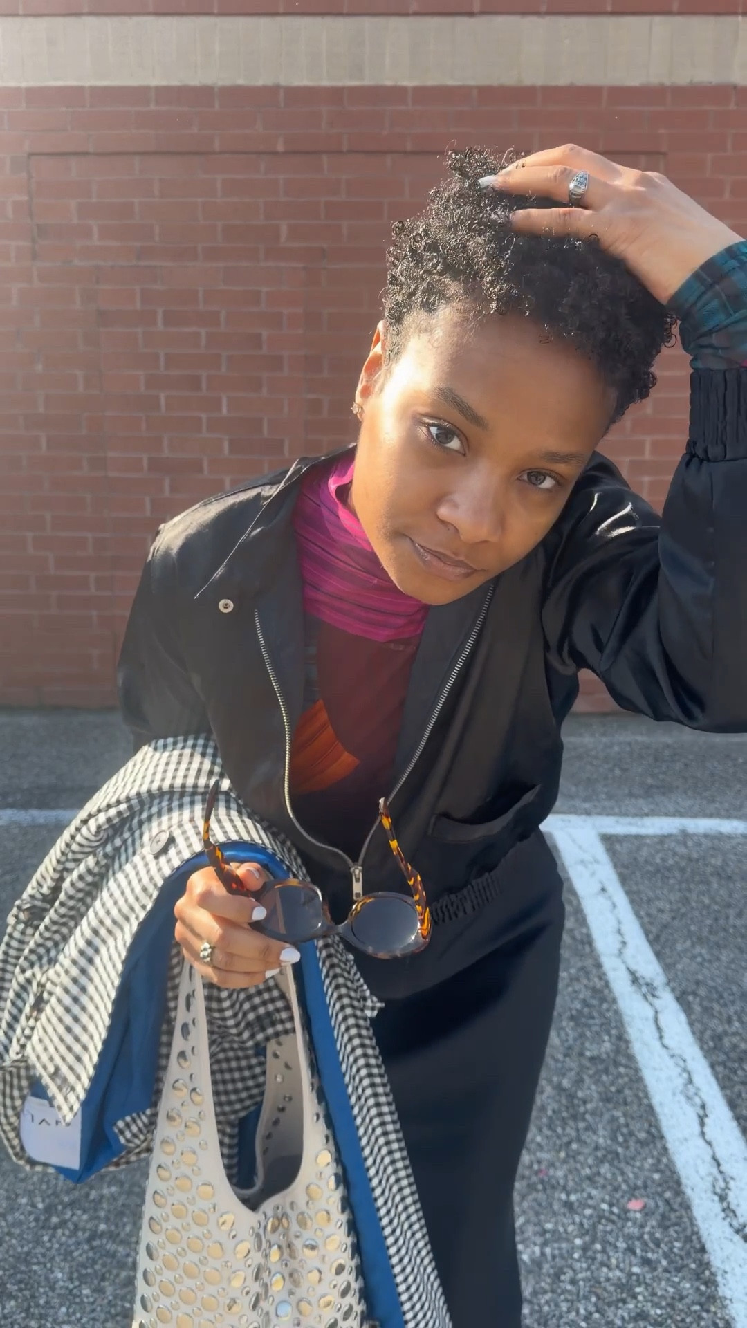 Todays outfit of the day for church 😌

I love this satin on satin moment with a sheer printed turtle neck for a pop of print and color! 

#LTKSeasonal #LTKootd