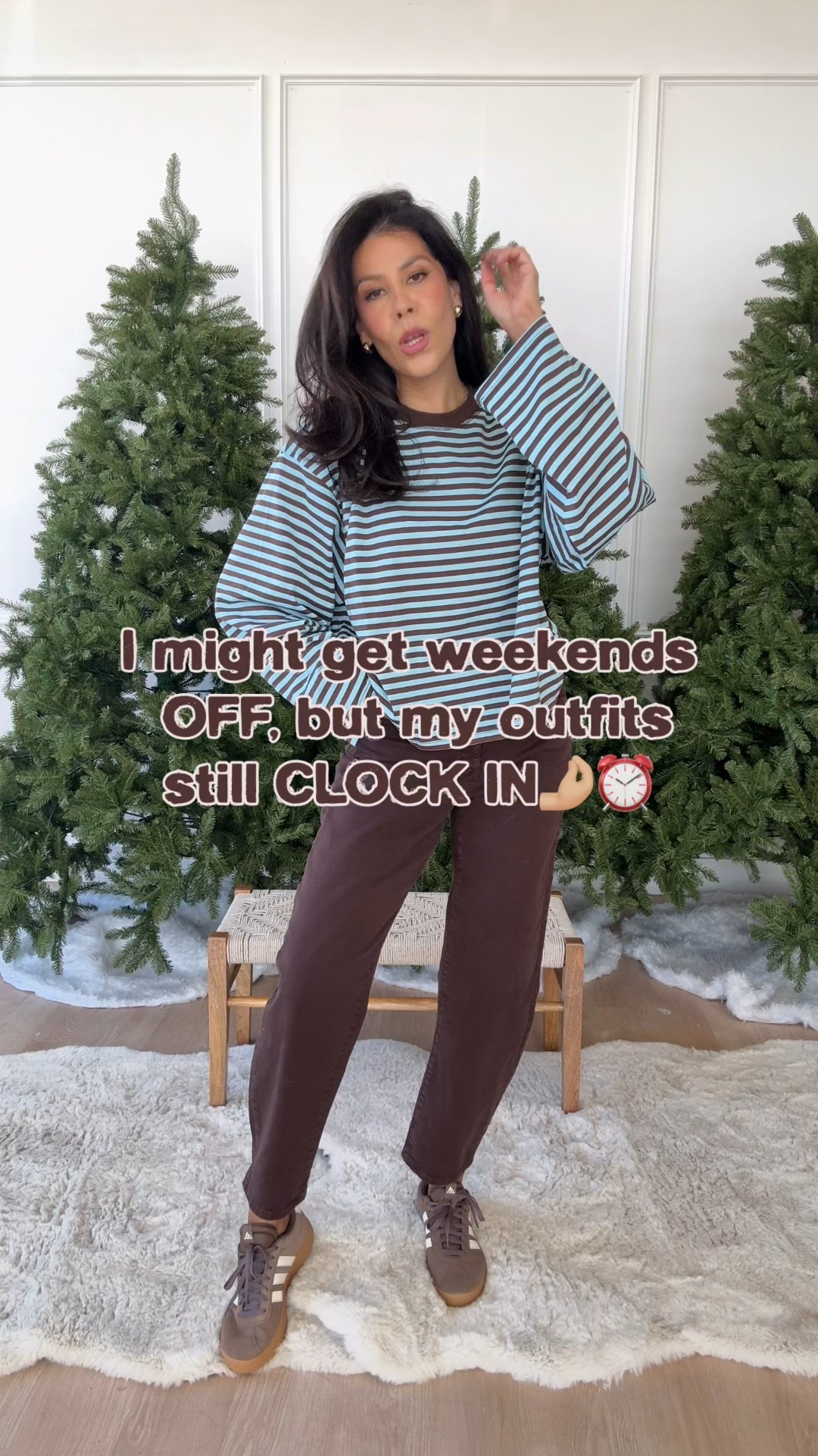 Weekend Casual Outfit! Wearing size small in top, size 4 in jeans 

#LTKdayinmylife #LTKStyleTip #LTKmomlife