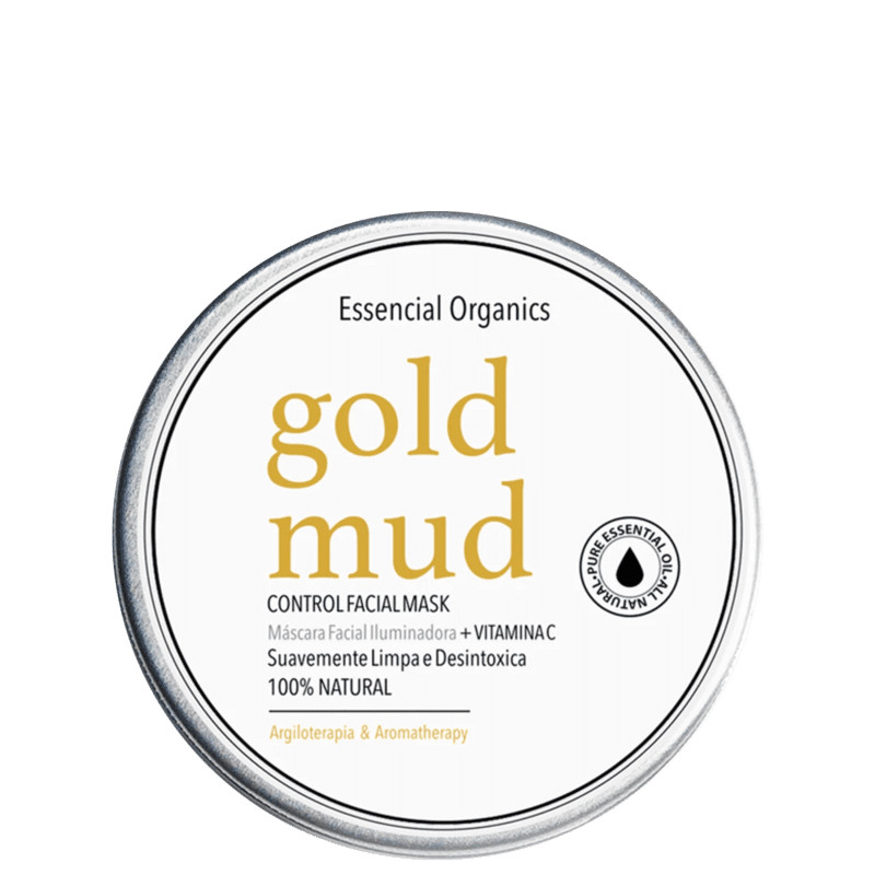 Gold Mud Mascara de Argila Amarela Iluminadora + VITAMINA C 100g | Beleza Na Web (BR)