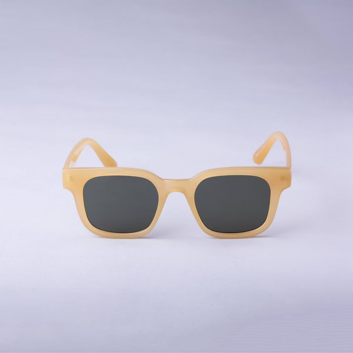 Men's Square Surf Sunglasses - Goodfellow & Co™ Yellow: Medium Fit, Recycled Plastic Frame, Max... | Target