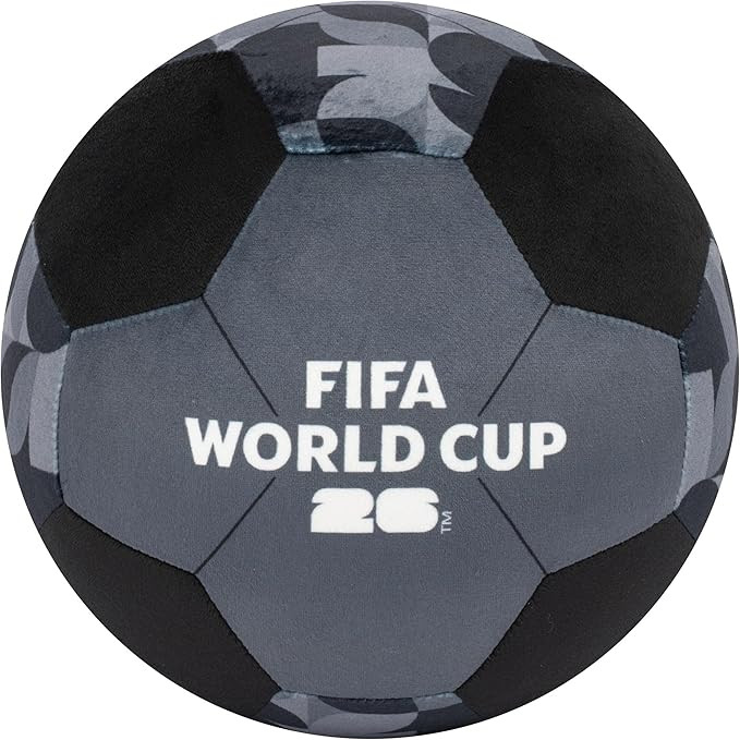 Jazwares FIFA® World Cup 2026 9-Inch Black Plush Soccer Ball - Soft, Collectible World Cup™ Pl... | Amazon (US)