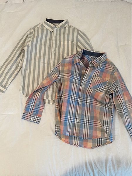 Cute little boy spring plaid button downs for Easter and church. Lots of colors and only 10 each! 

Walmart 

#LTKunder50 #LTKSeasonal #LTKkids