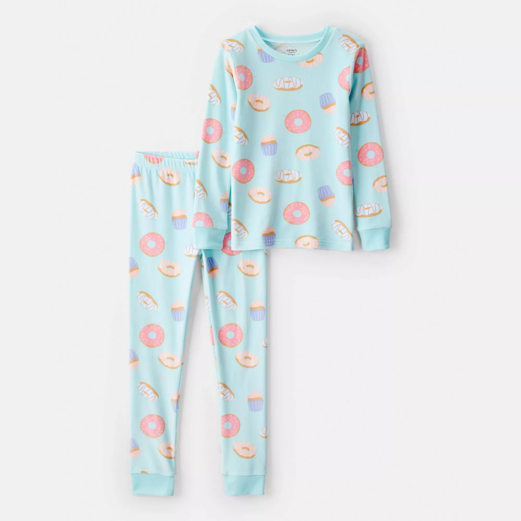 Girls 4-14 Carter's DreamPlush Long Sleeve Pajama Top & Pajama Bottoms Set | Kohl's