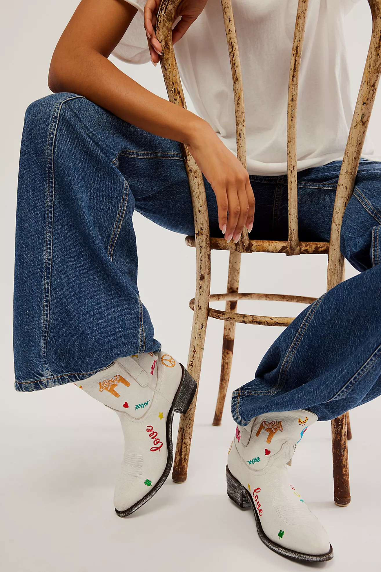 Scenic Route Embroidered Boots | Free People (Global - UK&FR Excluded)