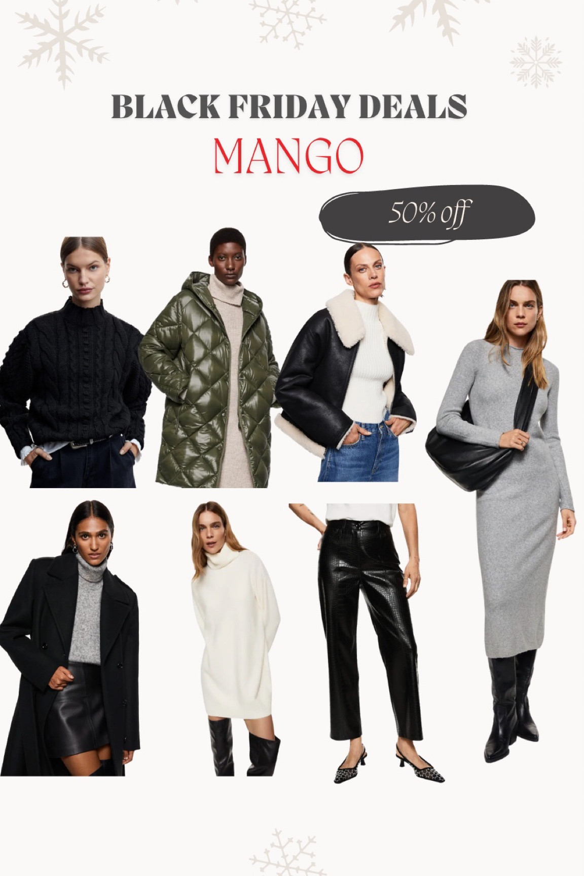 Mango Black Friday deals 

#LTKGiftGuide #LTKHoliday #LTKCyberweek