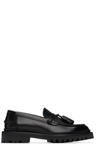 Black Frezza Loafers | SSENSE