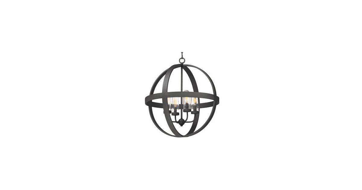 Maxim 27584CDBK Compass 4 Light 23" Wide Globe | Build.com | Build.com, Inc.