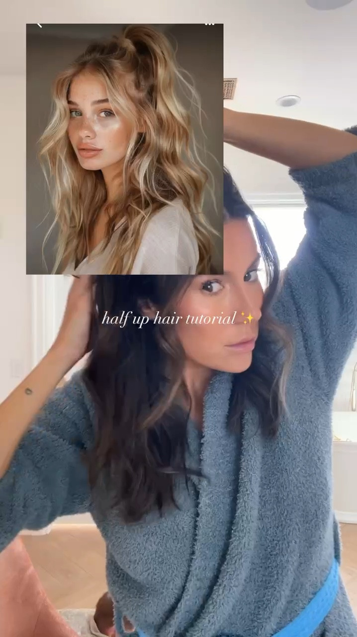 Half up hair tutorial 🤍 linking all the products I used - the DAE styling cream has been a favorite of mine for awhile now, it smells so good! I’ve used the Living Proof volume spray for years too & love it - it gives the best volume

Hair tutorial, hair curl tutorial, curly hair tutorial, half up hair, messy hair tutorial, styling cream, amazon beauty, texturizing spray, volume spray, Dae, living proof hair, Christine Andrew 

#LTKStyleTip #LTKBeauty #LTKVideo