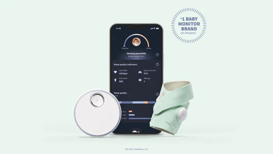 Shop Owlet Dream Sock - Baby Monitor for Better Sleep | Owlet