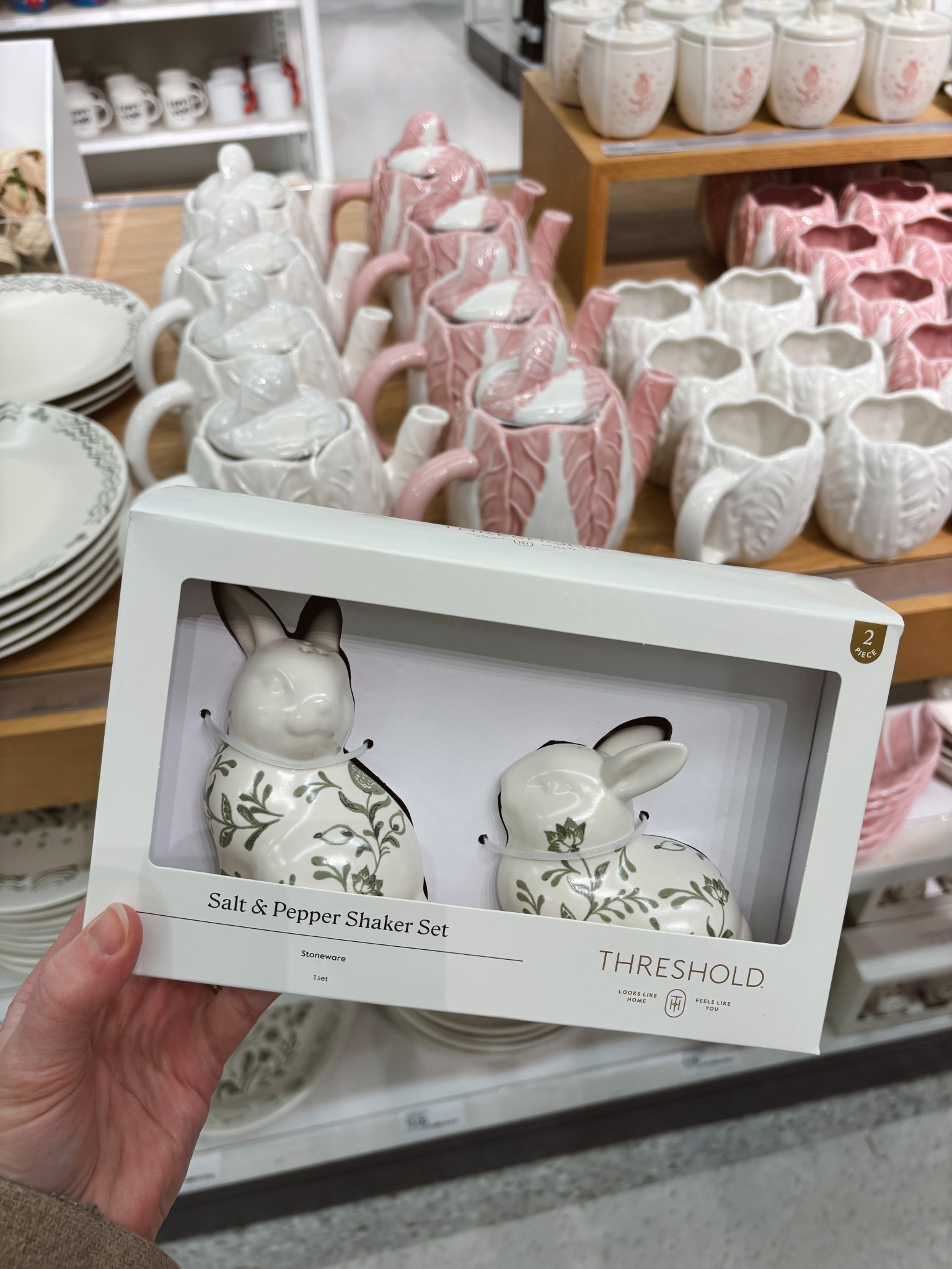 Easter stoneware salt and pepper shakers … how cute! 

@Target  spring home decor 2026

#LTKSaleAlert #LTKSeasonal #LTKHome