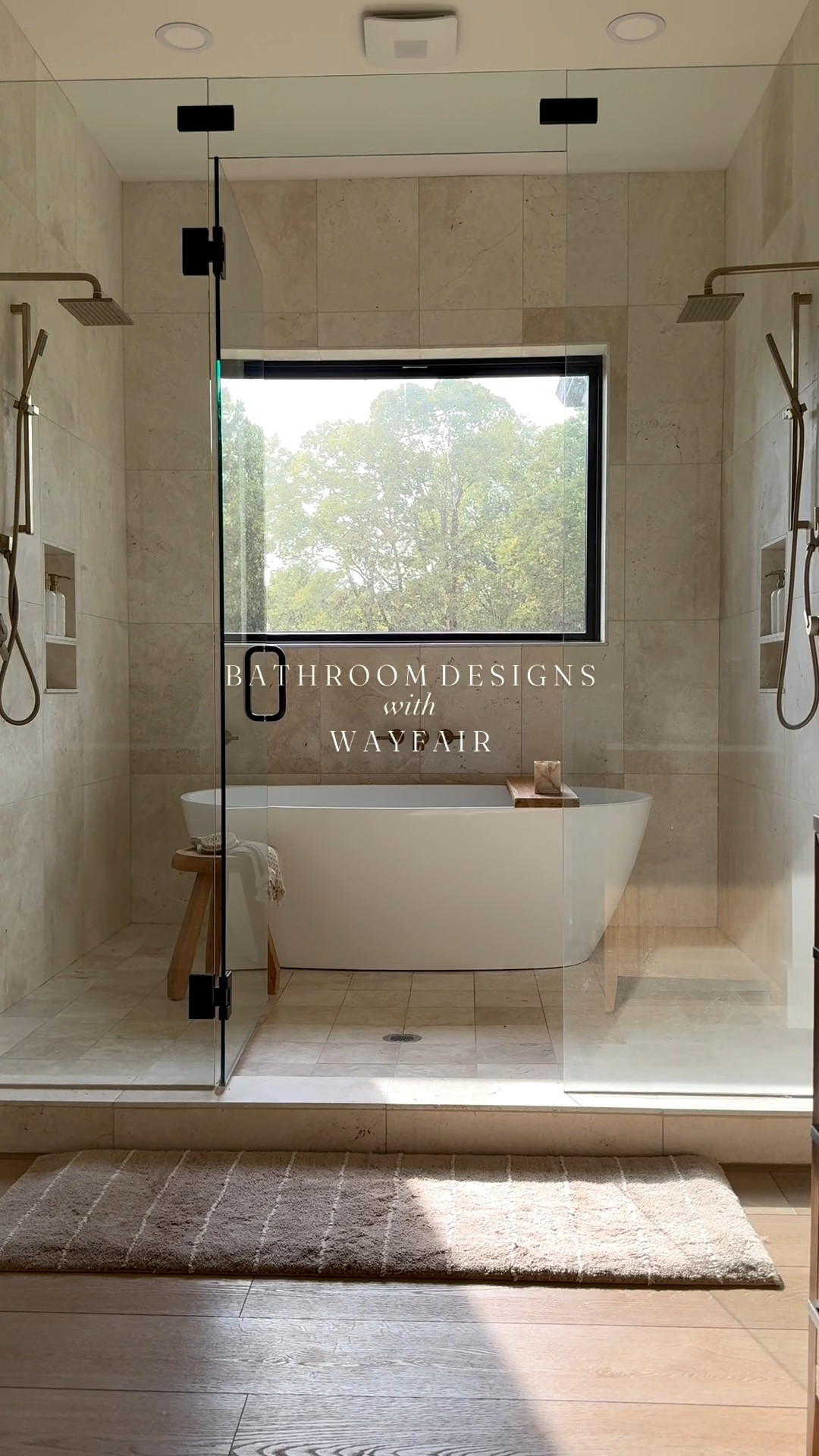 Two of my favorite bathrooms in our home were designed almost entirely with sources from @wayfair 🛁✨

From our vanities to plumbing fixtures, lighting and mirrors, and tile in our powder bath, Wayfair had everything we needed to elevate these spaces and bring our design vision to life. 

#wayfair #wayfairpartner #ad

#LTKSaleAlert #LTKStyleTip #LTKHome