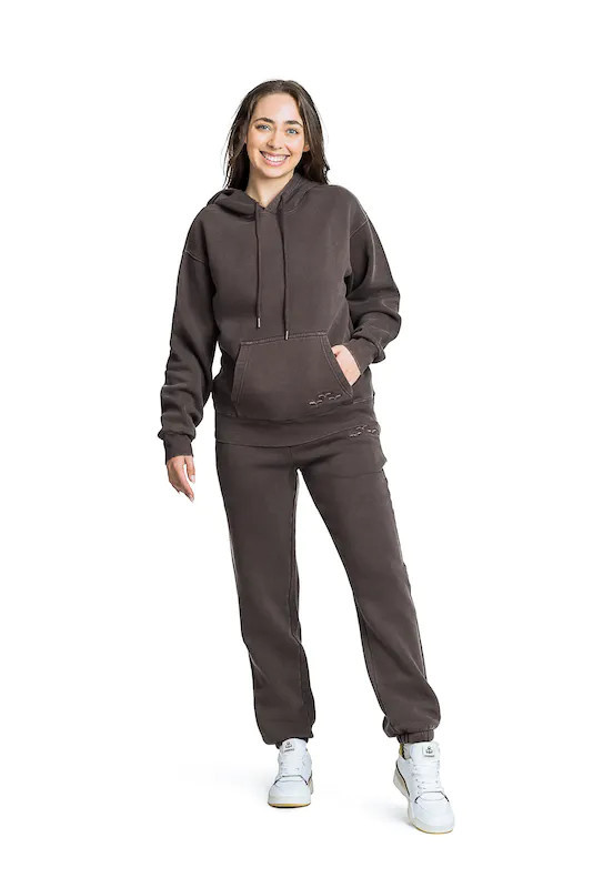 Lazypants Nova & Chlo Sweatsuit Set In Vintage Espresso - Brown - M | Verishop