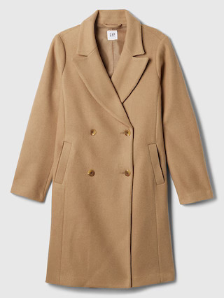 Relaxed Long Topcoat | Gap Factory