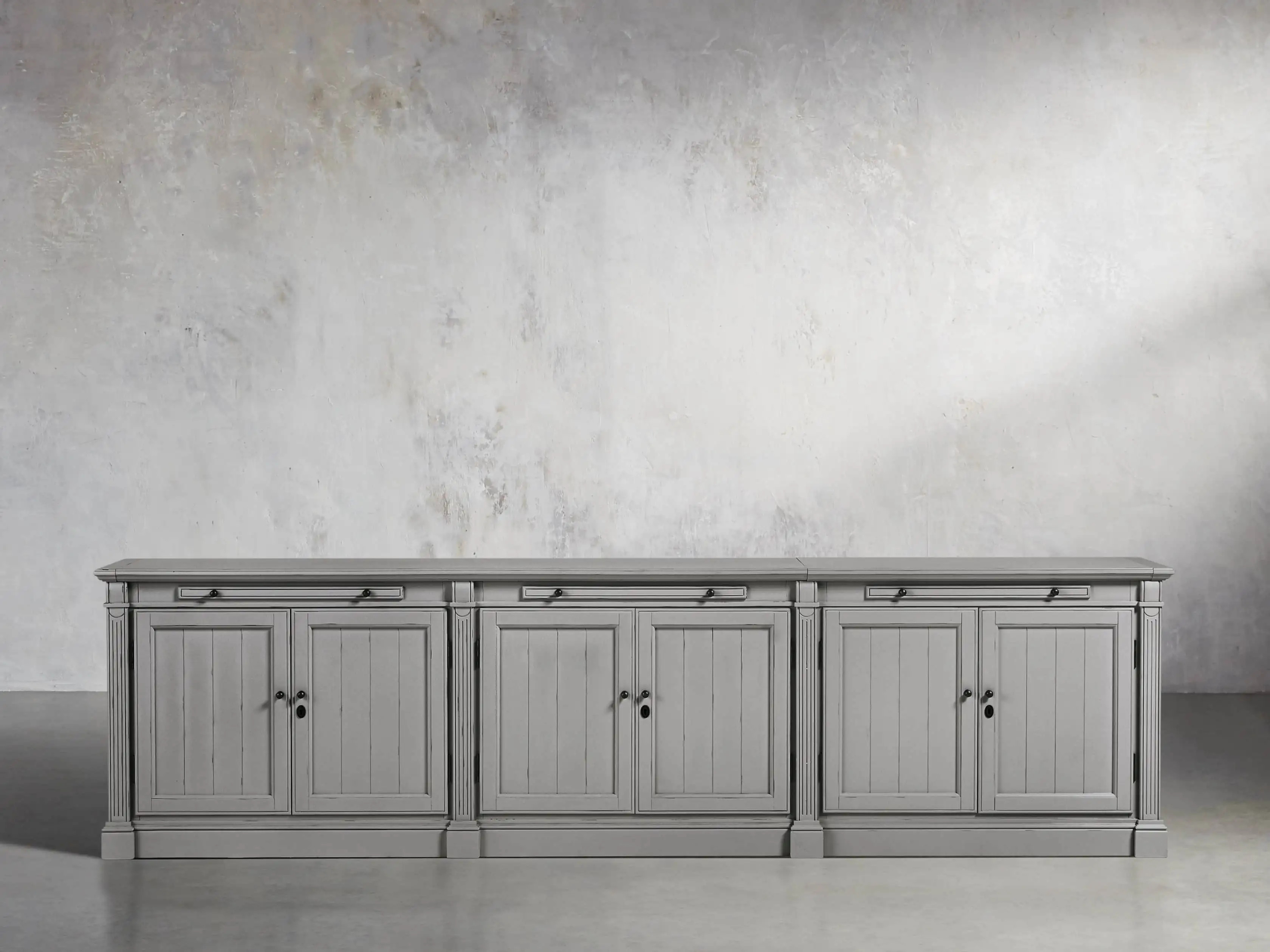 Athens Modular Six Door Media Console | Arhaus