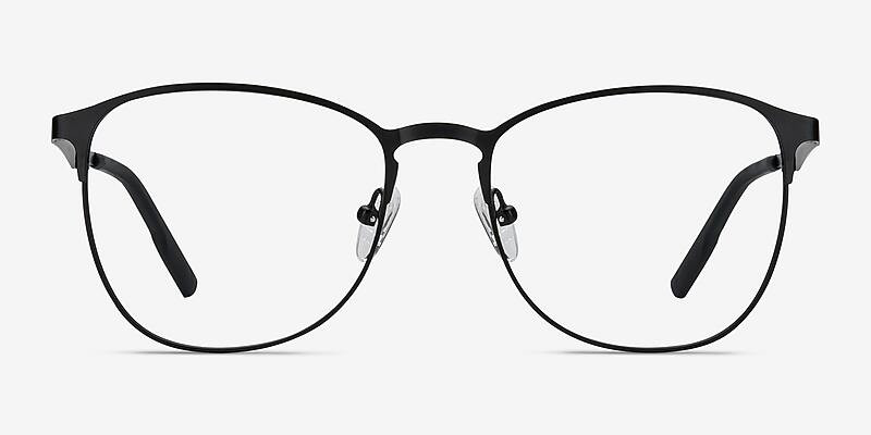 Ember Square Matte Black Full Rim Eyeglasses | Eyebuydirect | EyeBuyDirect.com