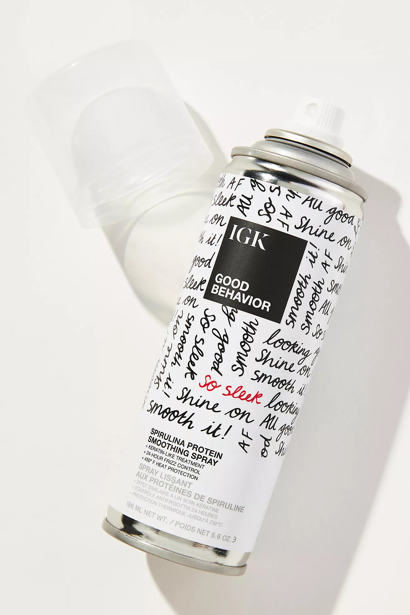 IGK Good Behavior Spirulina Protein Anti-Fizz Smoothing Spray | Anthropologie (US)