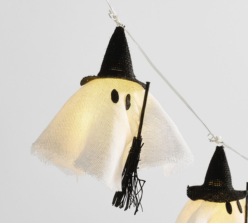 Lit Witch Ghost String Lights | Pottery Barn (US)